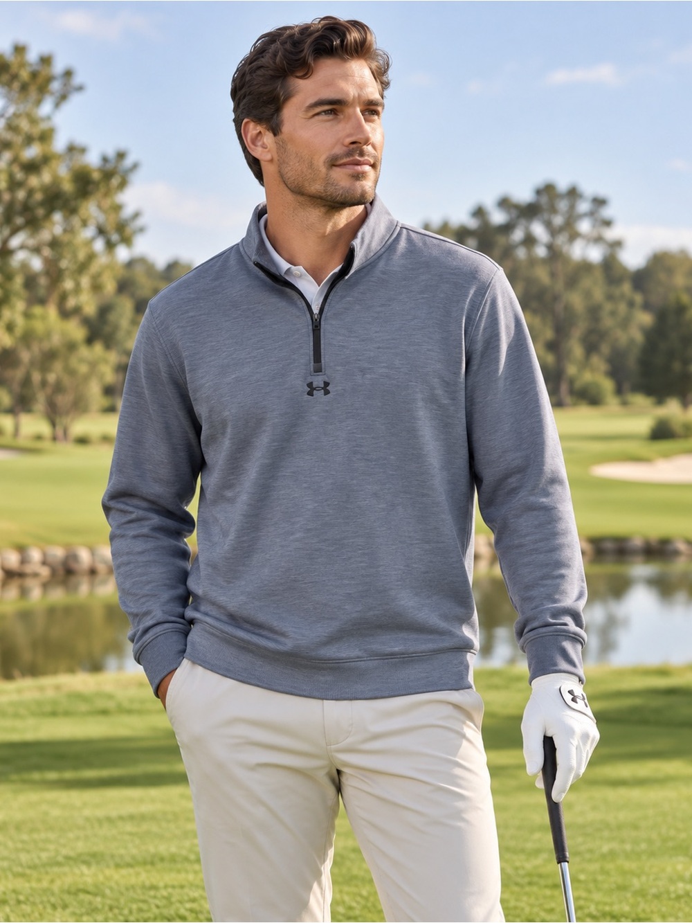 Under Armour UA Drive Midlayer Pullover Men’s M NWT